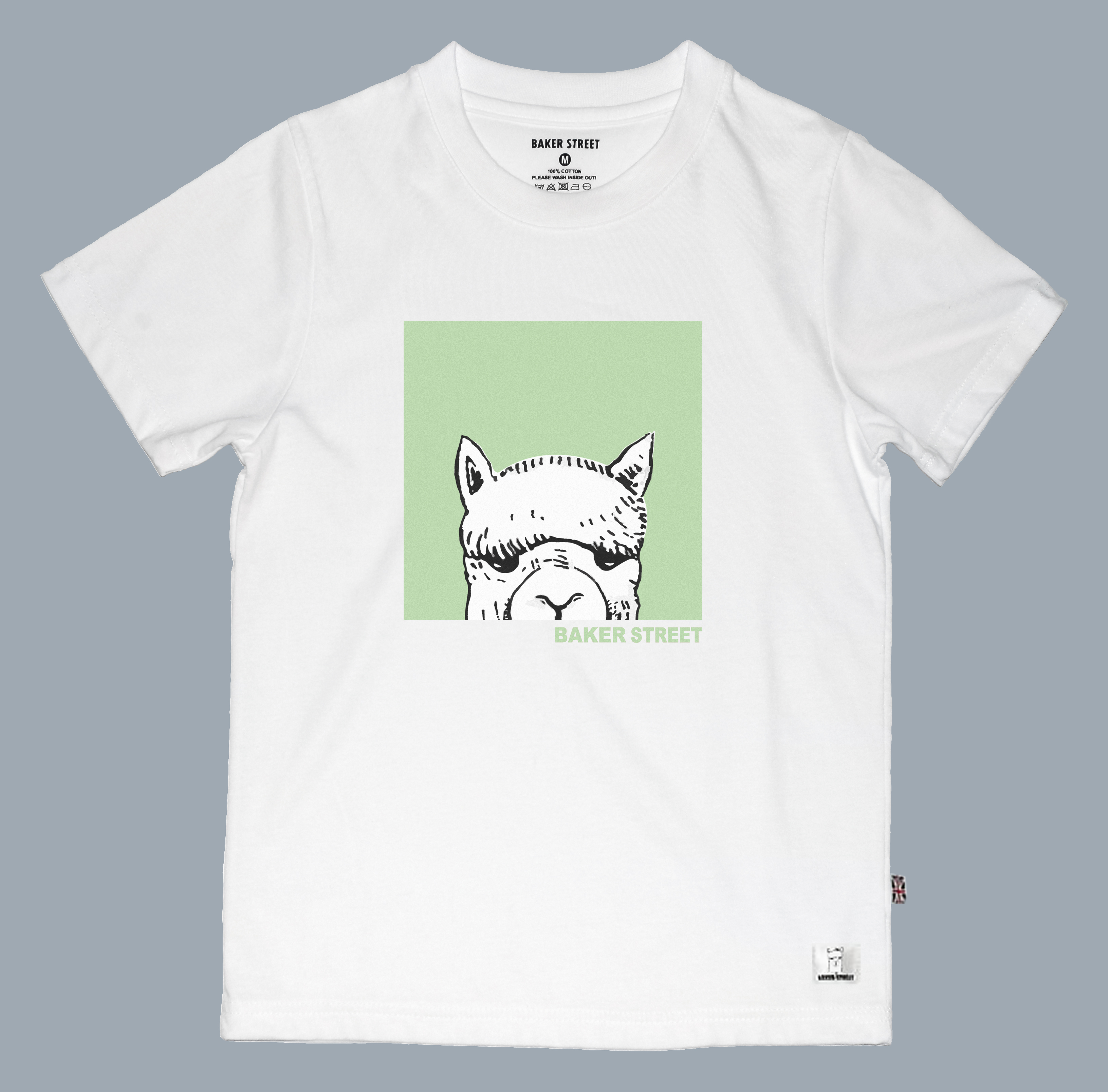 Hide green alpaca 童裝短袖T恤