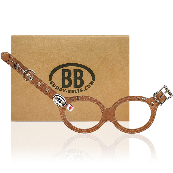 加拿大Buddy Belts 手工真皮胸背帶-焦糖色-Premium