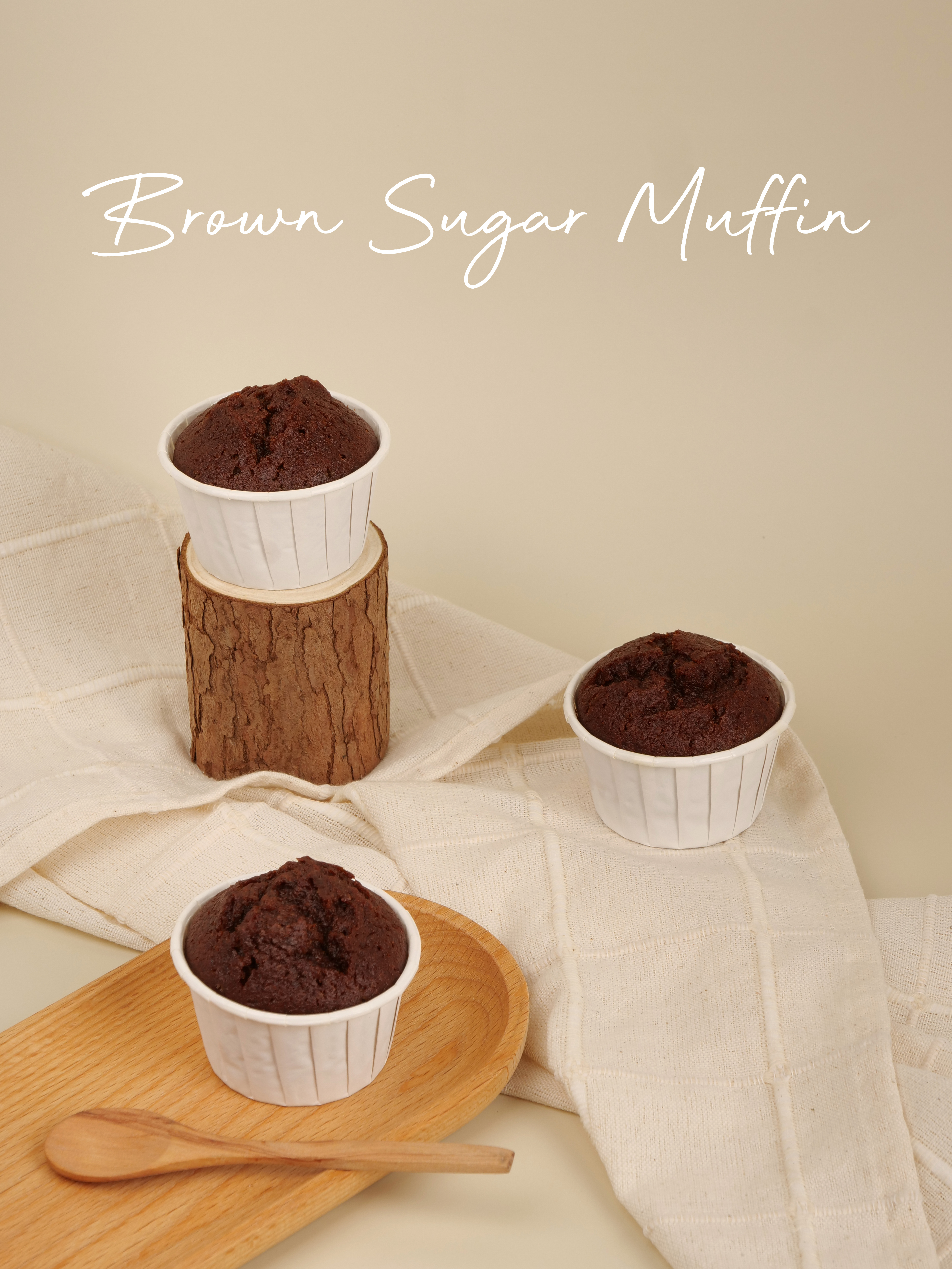 Brown Sugar Muffin 3pcs