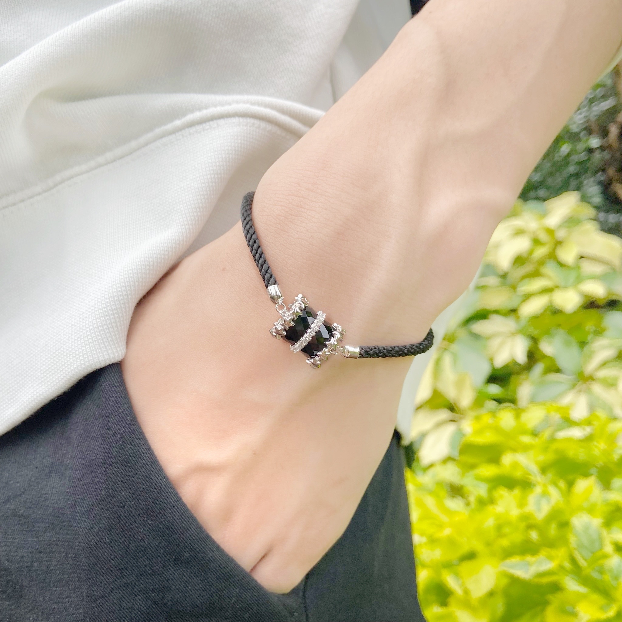 | 925純銀・ 琉璃 | 極光約定情侶手鏈 （男款 / 女款） | BR0415 |