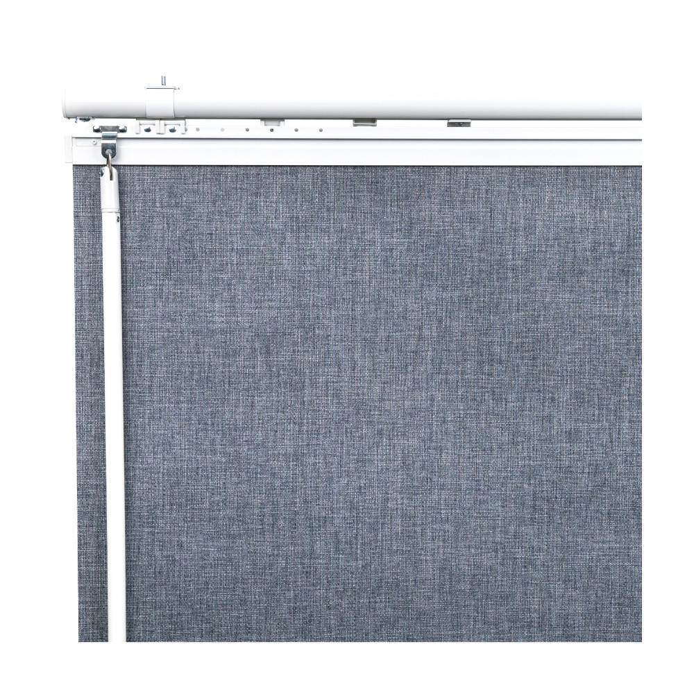 靛藍丹寧│半遮光│40x4片│伸縮片簾隔間簾│遮蔽寬度85-145cm│遮蔽高度180cm