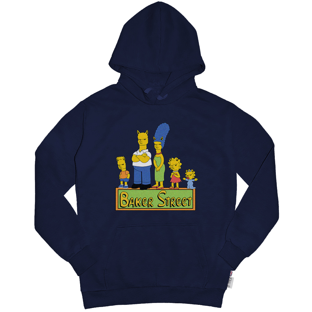 Simpacas 辛普駝家庭 高磅數長袖帽T