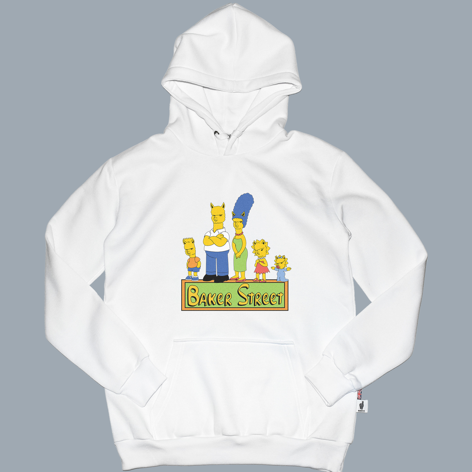 Simpacas 辛普駝家庭 高磅數長袖帽T