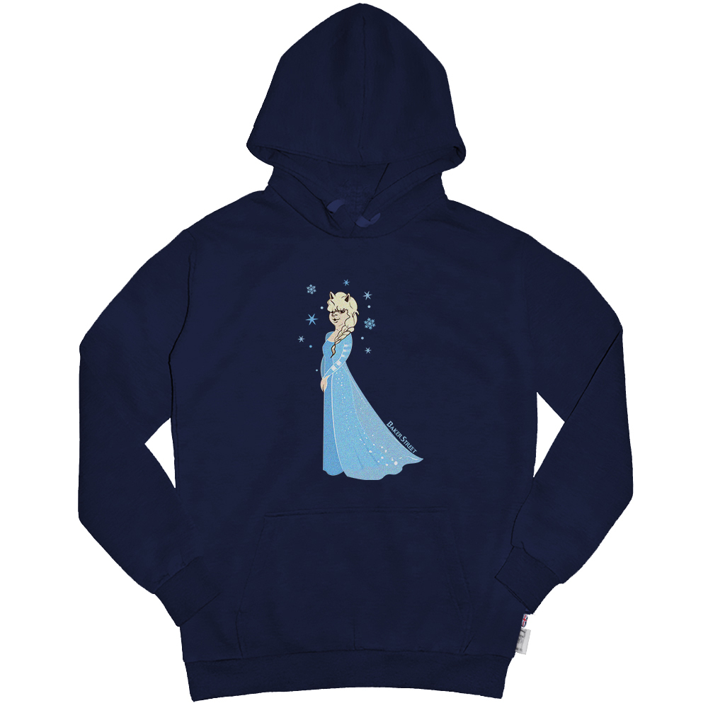 Frozen Alpaca 冰雪駝 高磅數長袖帽T