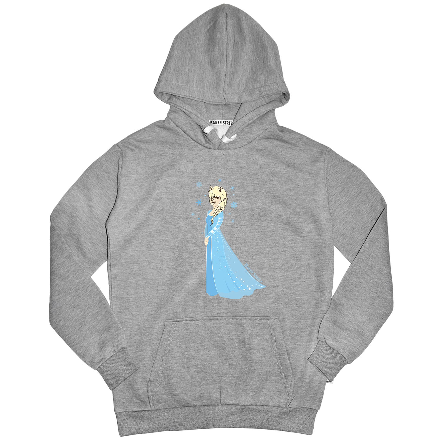 Frozen Alpaca 冰雪駝 高磅數長袖帽T