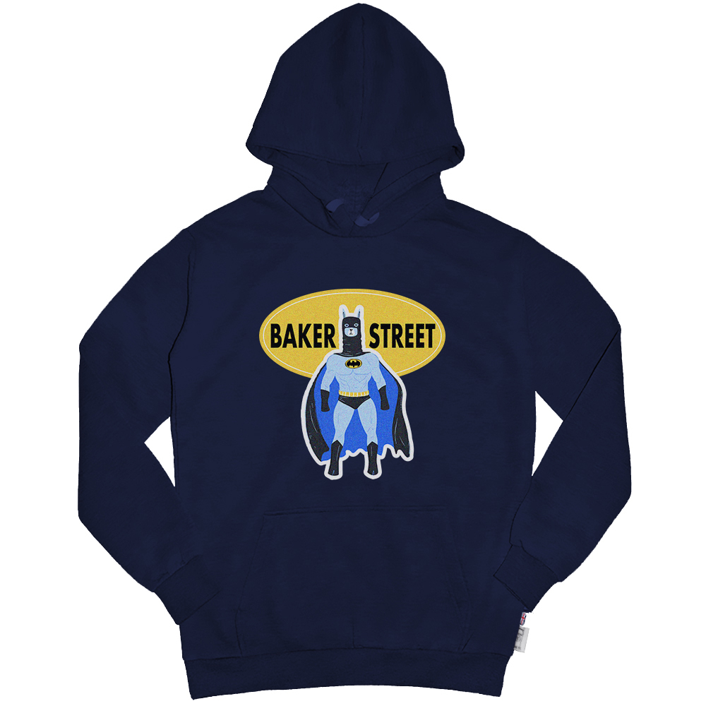 Bat Alpaca 蝙蝠駝 高磅數長袖帽T