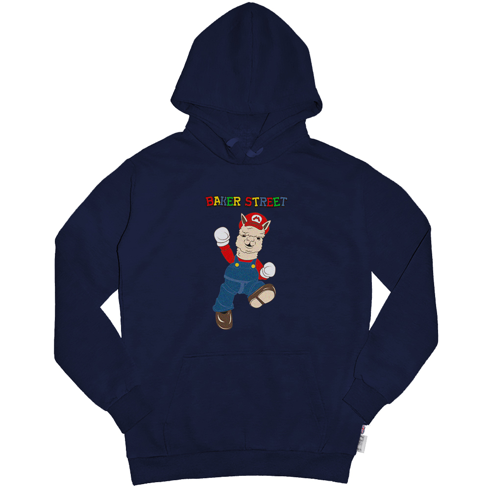 Mushroom paca 駝力歐 高磅數長袖帽T