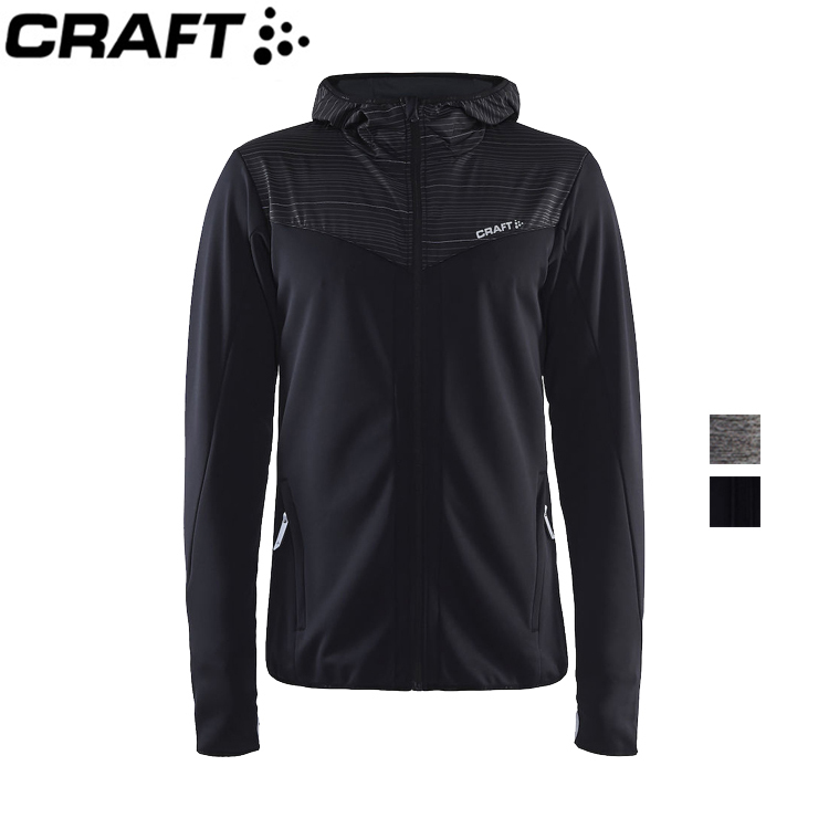 CRAFT 瑞典 1905498 男連帽外套 連帽外套/防潑水/反光條/運動/競賽/戶外活動 04R05498