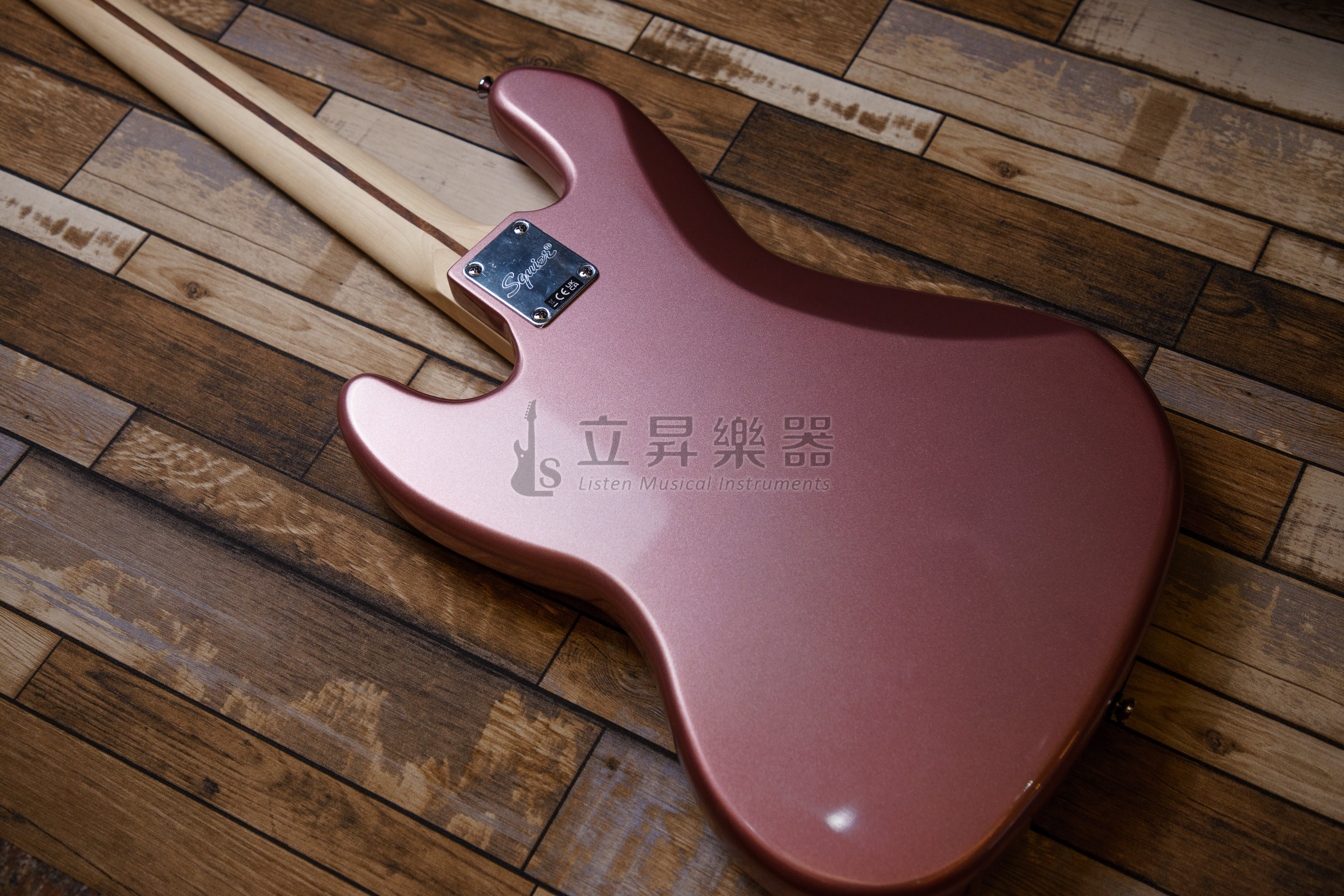 Squier 貝斯 Squier Affinity Jazz Bass LRL BGM 月桂木指板 酒紅香檳色 第 6 張圖片｜三峽吉他 / Bass