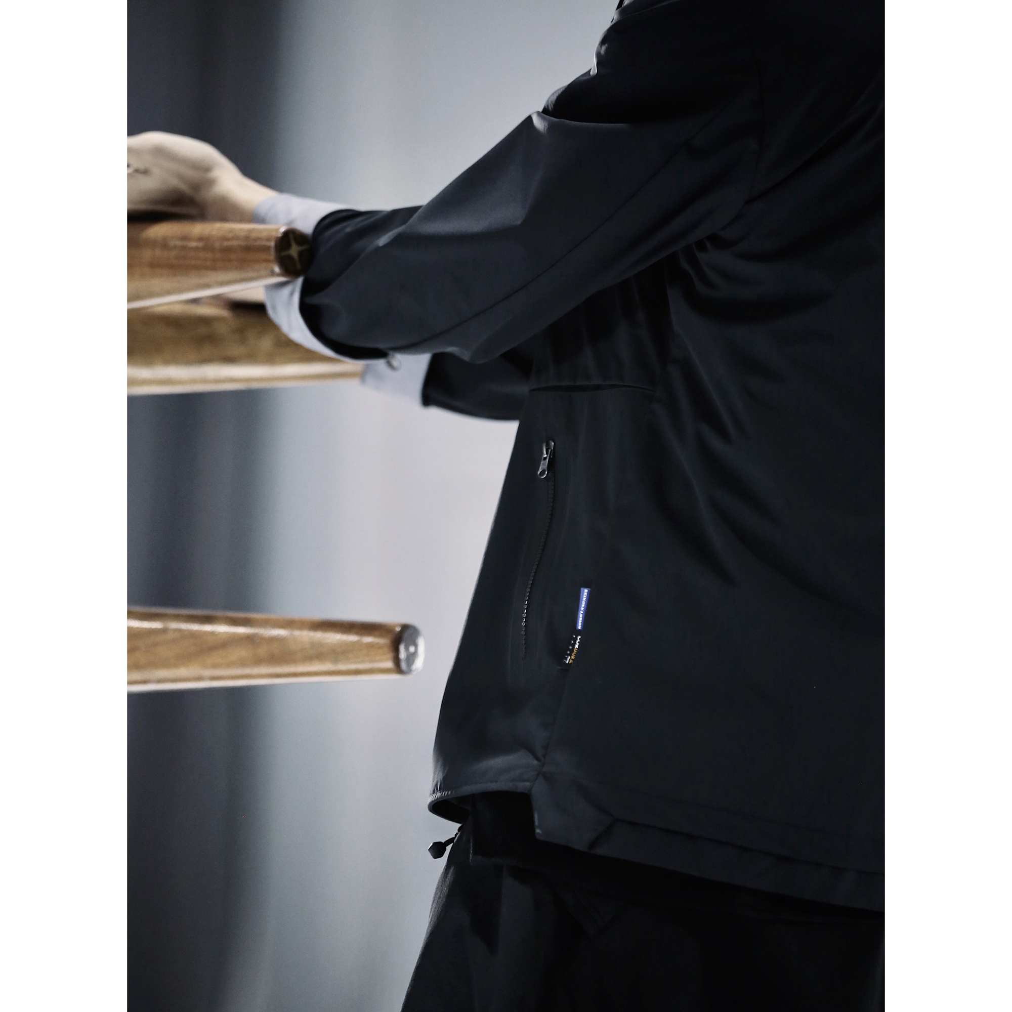 RL |  中式先鋒機能無縫口袋防水盤扣唐裝外套