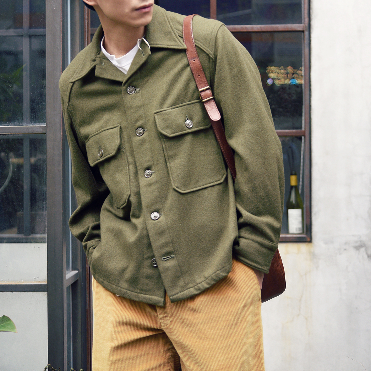 US ARMY 公發羊毛襯衫外套