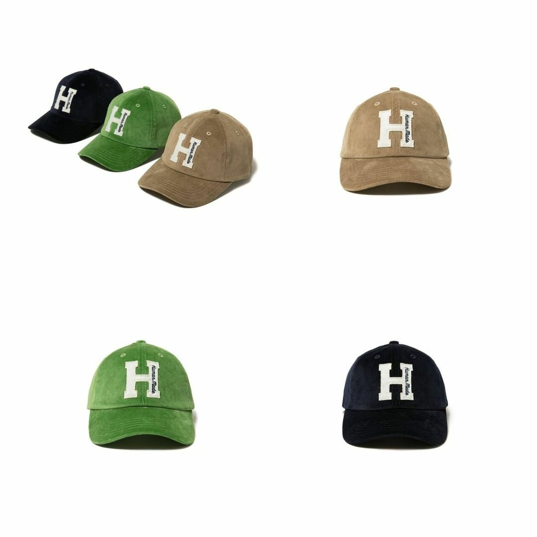 2021AW HUMAN MADE 6PANEL CORDUROY CAP 老帽燈心絨現貨