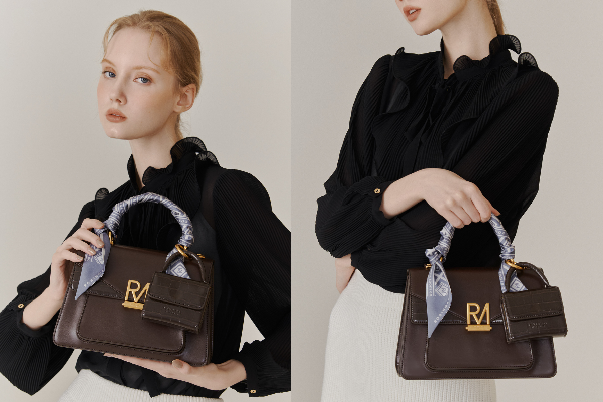 綺幻佳人手提包，煙燻咖棕，都會時髦色驚喜登場