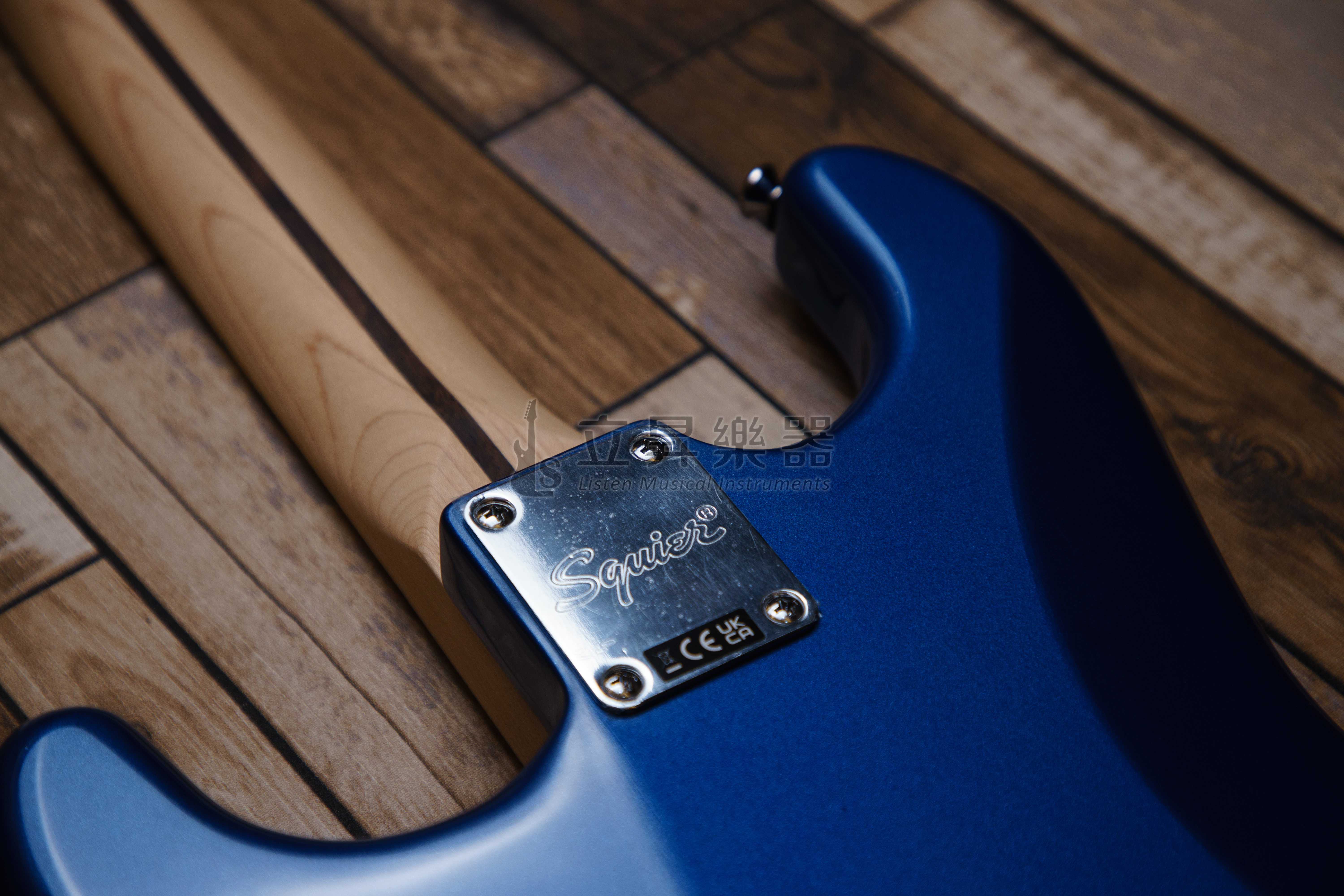 Squier 電吉他 Squier Affinity Stratcaster MN LPB Lake Placid Blue 楓木指板 2點式搖座 湖泊藍 單單單 第 6 張圖片｜三峽吉他 / Bass