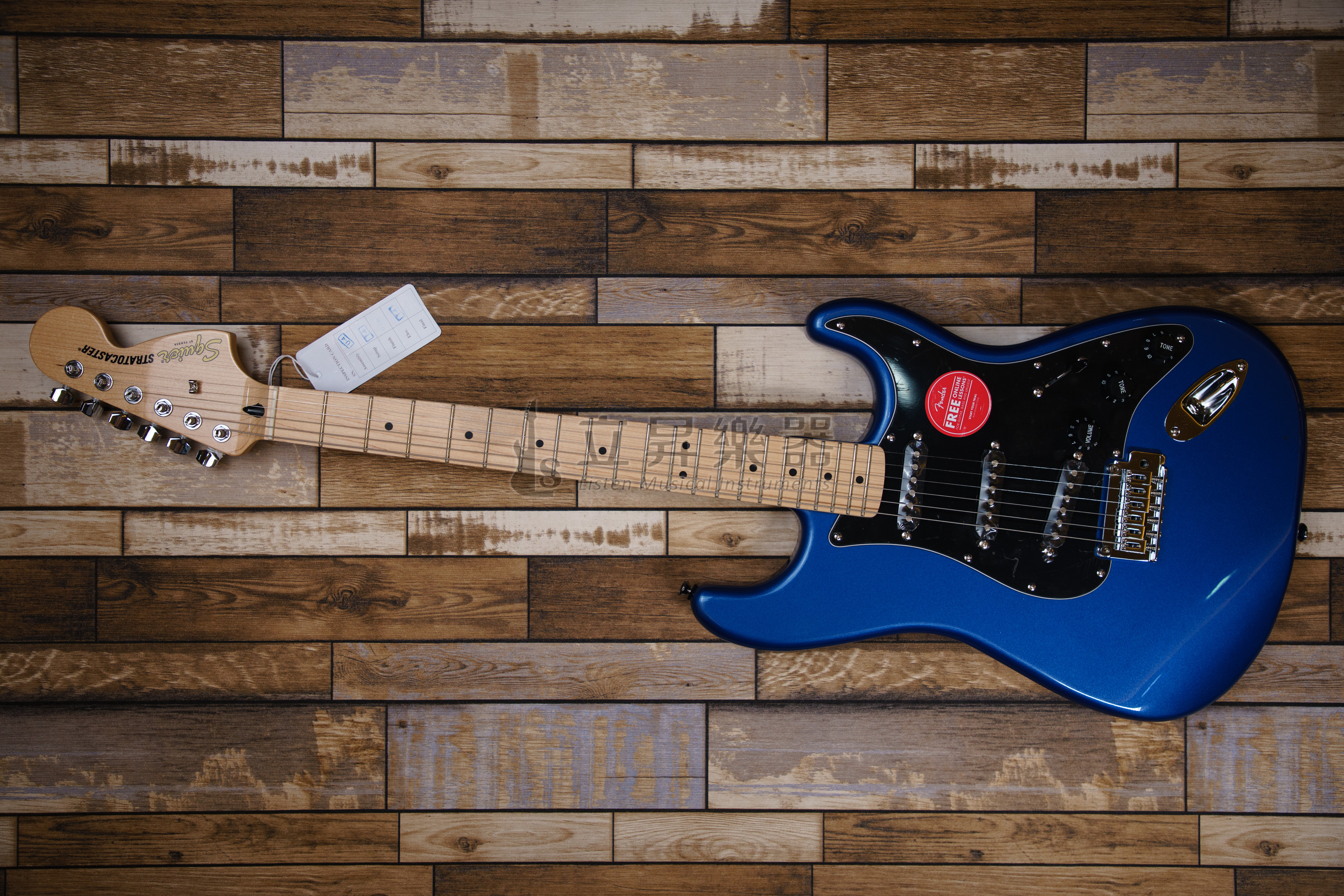 電吉他 Squier Affinity Stratcaster MN LPB Lake Placid Blue 楓木指板 2點式搖座 湖泊藍 單單單