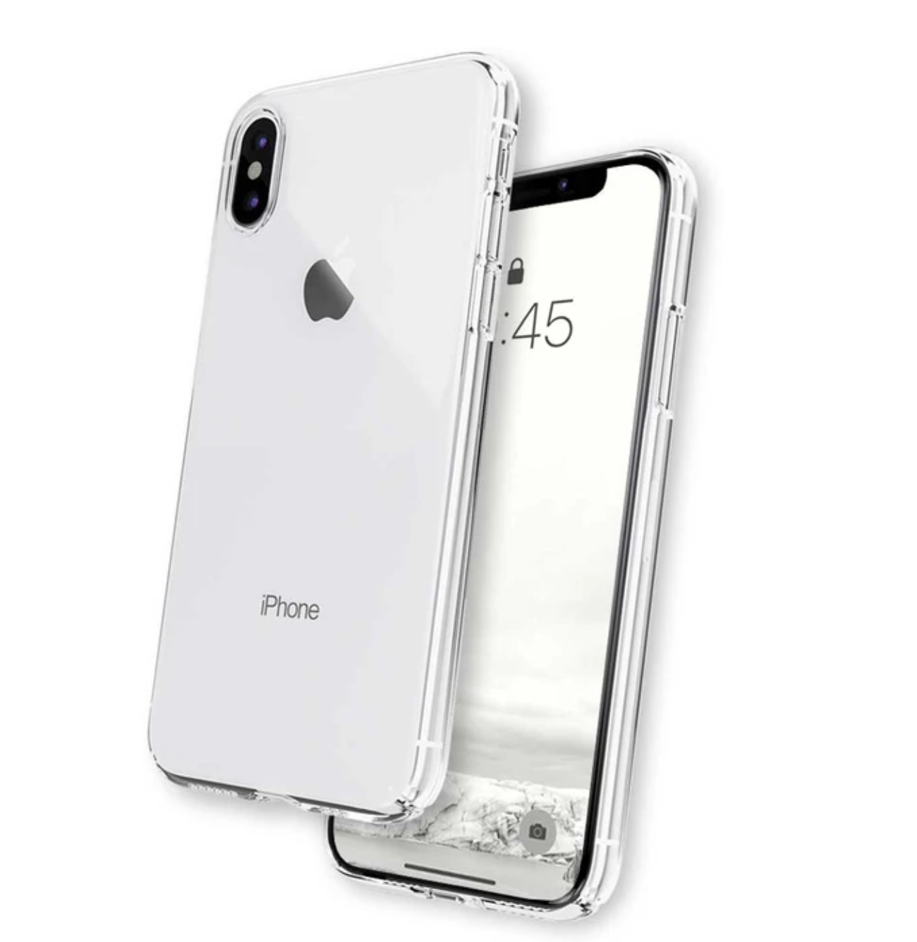iPhone Xs Max 美國 Caudabe Lucid Clear-全透明 玻璃感手機殼 香港行貨