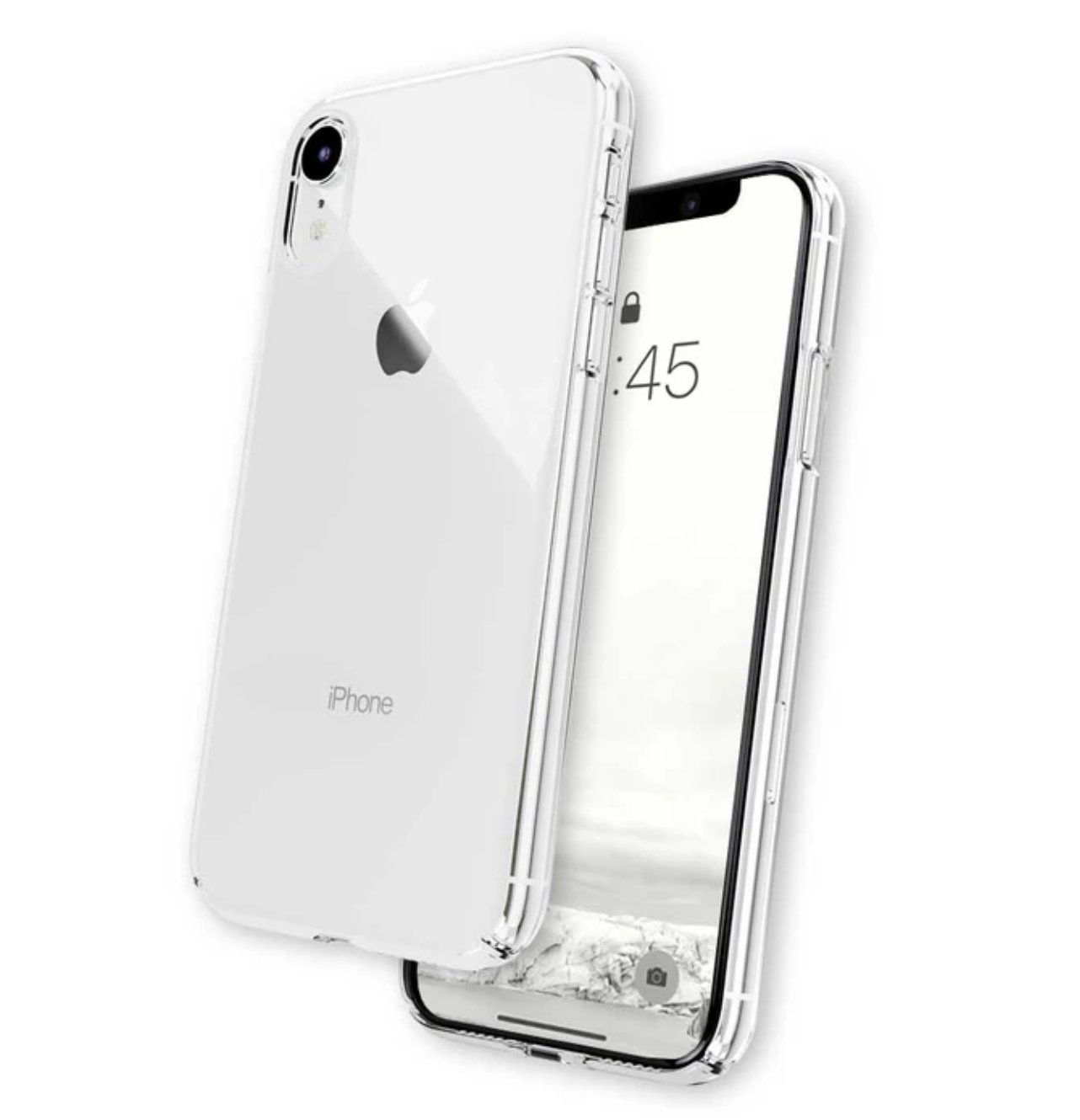 iPhone Xr 美國 Caudabe Lucid Clear-全透明 玻璃感手機殼 香港行貨