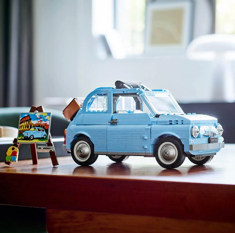 別注藍色版 LEGO 77942 Fiat 500 快意 (Creator Expert)