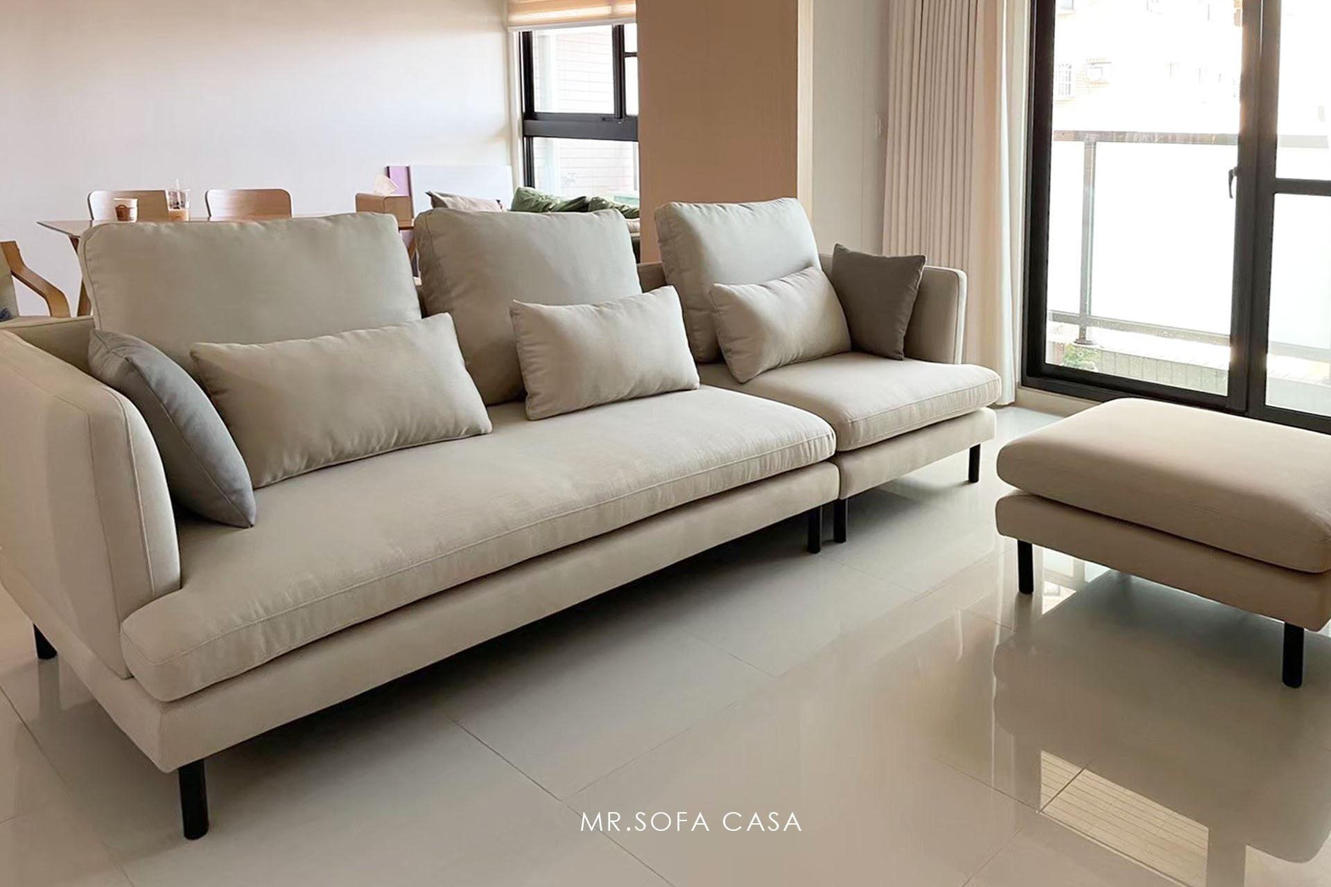 喜歡低背沙發嗎？喜歡輕盈溫暖的日系無印風格艾利斯沙發