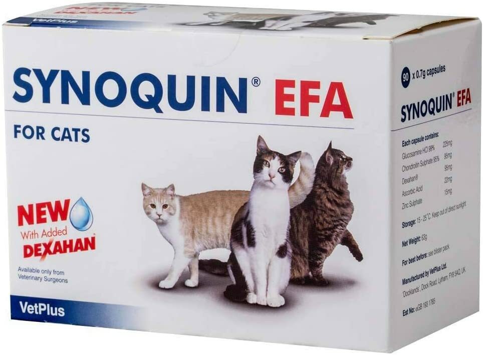 VetPlus Synoquin EFA Joint Supplement for Cats - 90 Cap
