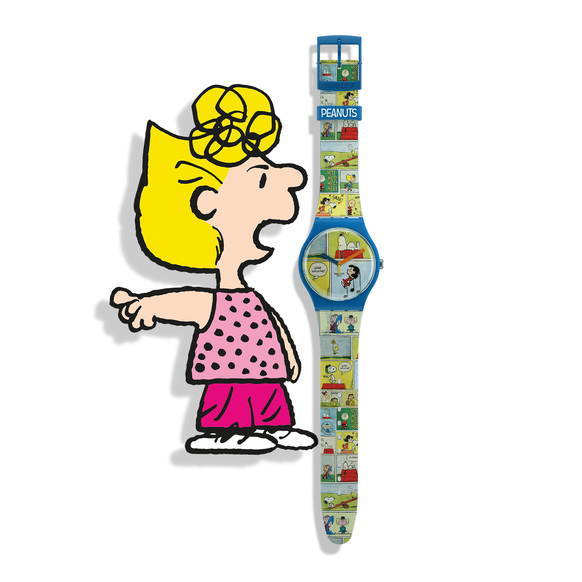 【Swatch X Peanuts】 經典漫畫腕錶 SO29Z108 41mm 現代鐘錶