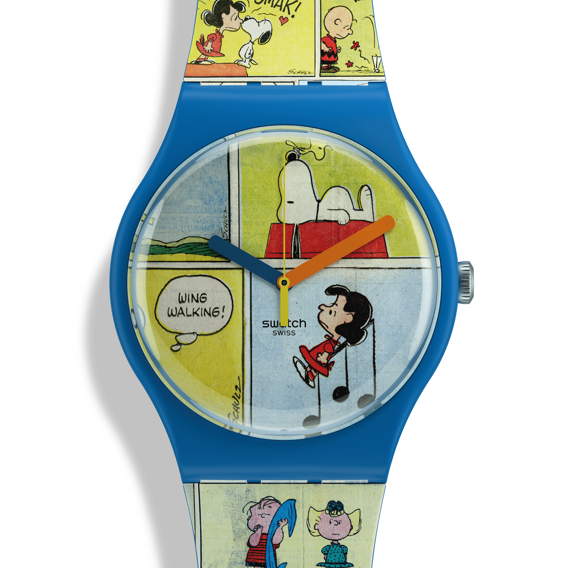 【Swatch X Peanuts】 經典漫畫腕錶 SO29Z108 41mm 現代鐘錶