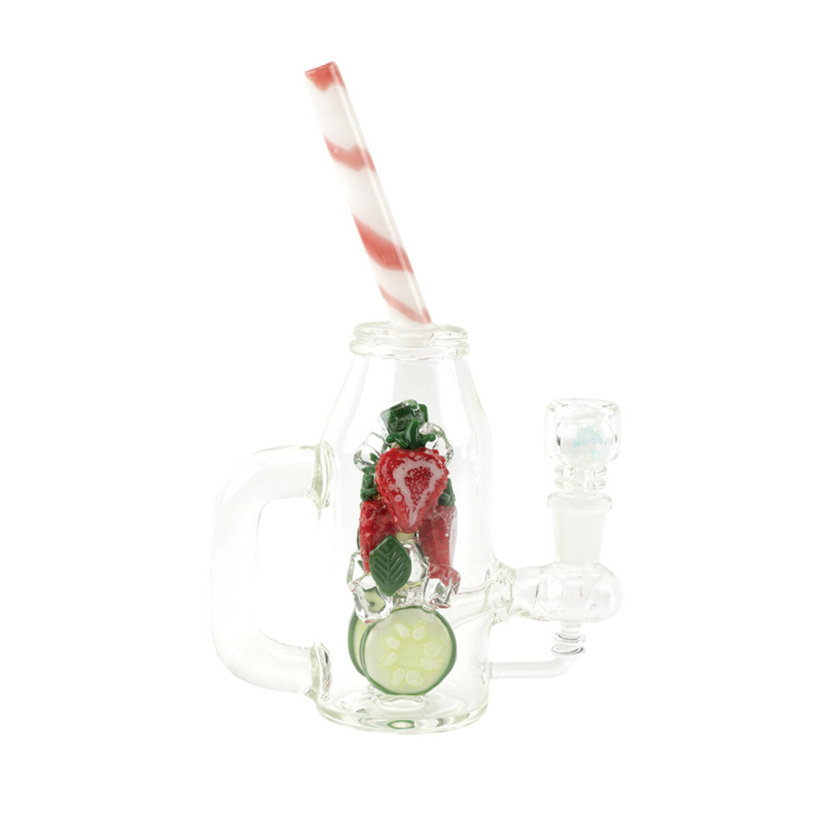EMPIRE GLASSWORKS - WATER PIPE - STRAWBERRY CUCUMBER DETOX
