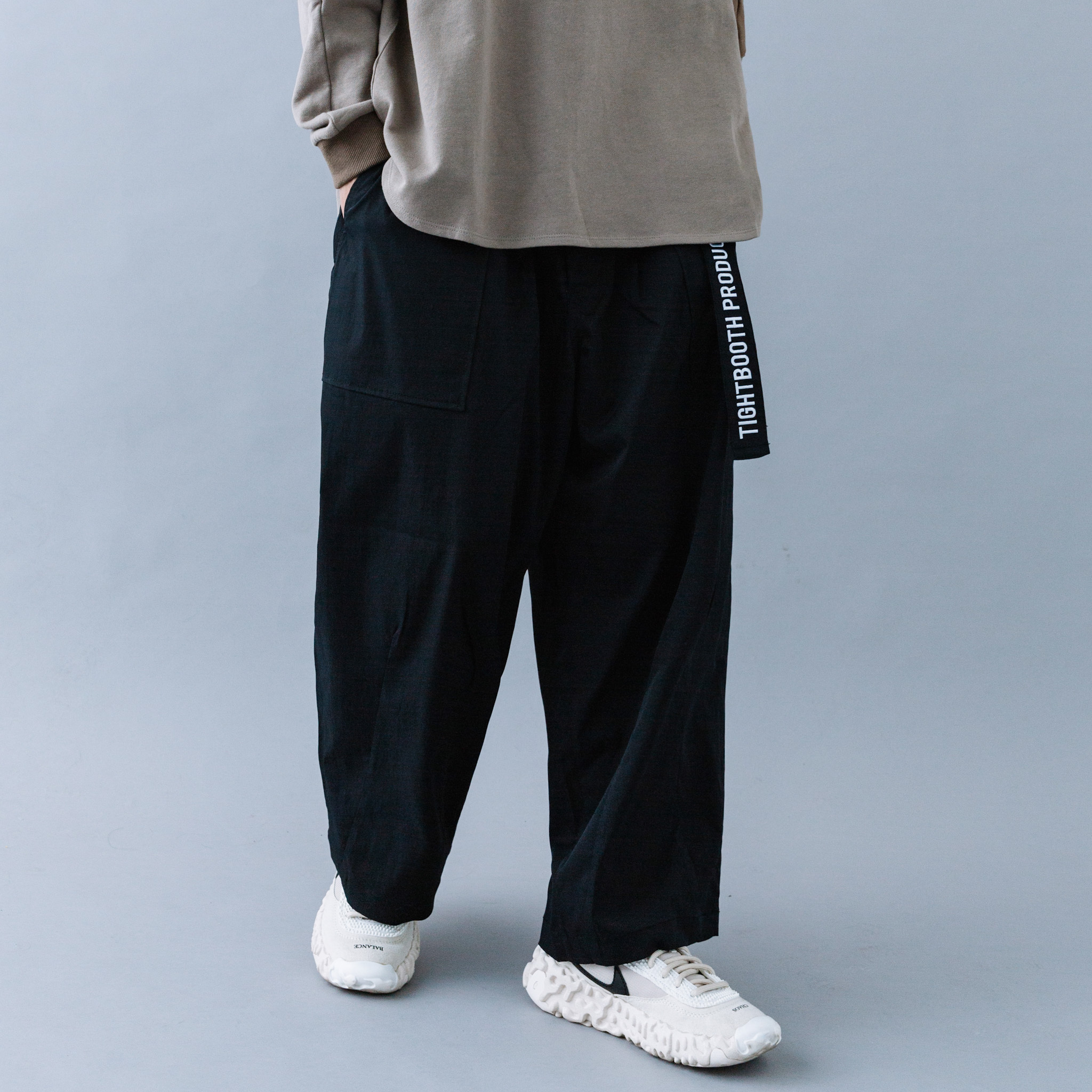 TIGHTBOOTH タイトブース)DENIM BAGGY SLACKS