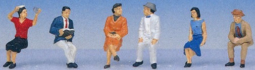 Kato 6-501 HO規 坐著的人 1