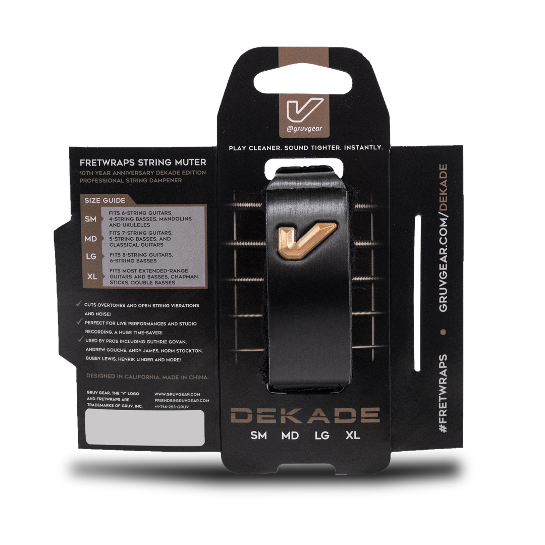 Gruv Gear FW-DKD 悶音束帶 黑金款