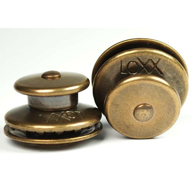 LOXX 德國製 安全背帶扣 復古黃銅