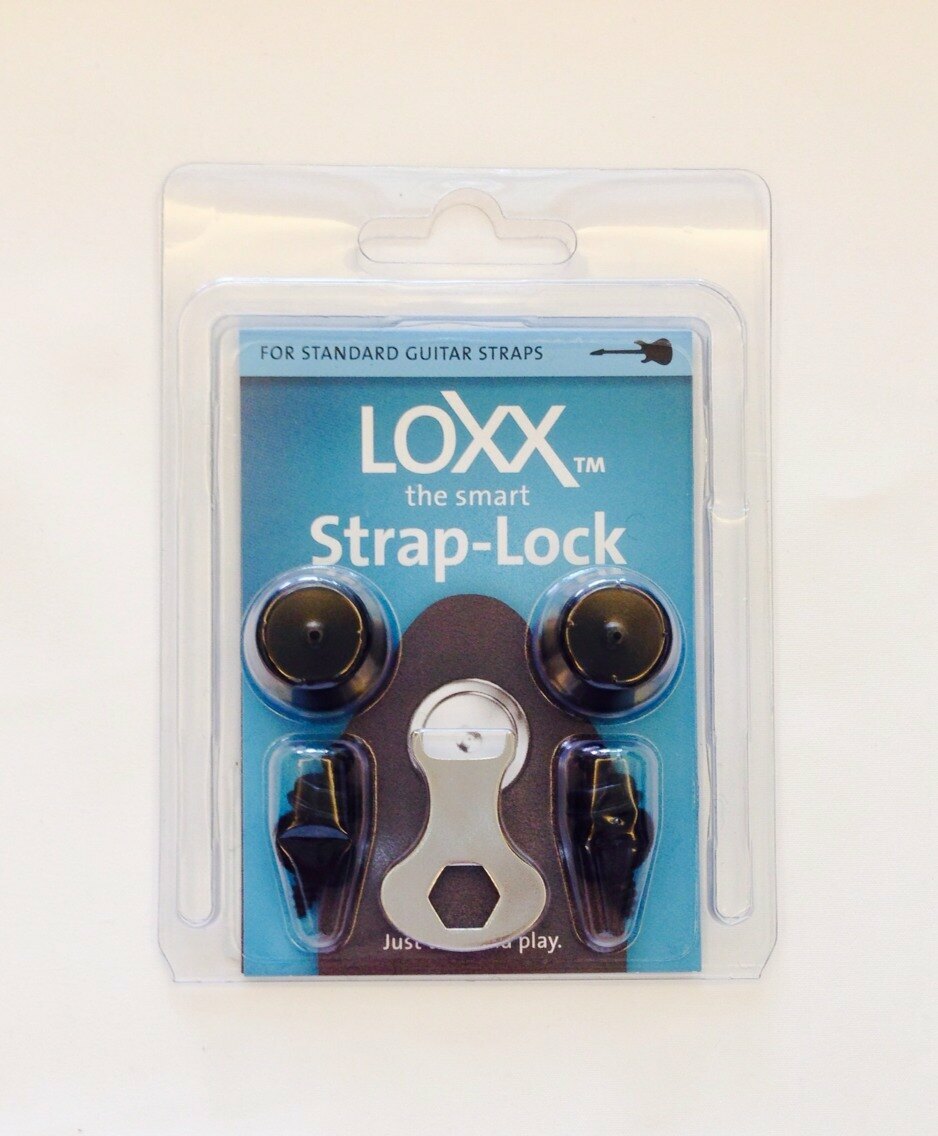 LOXX 德國製 安全背帶扣 消光黑 鍍鉻