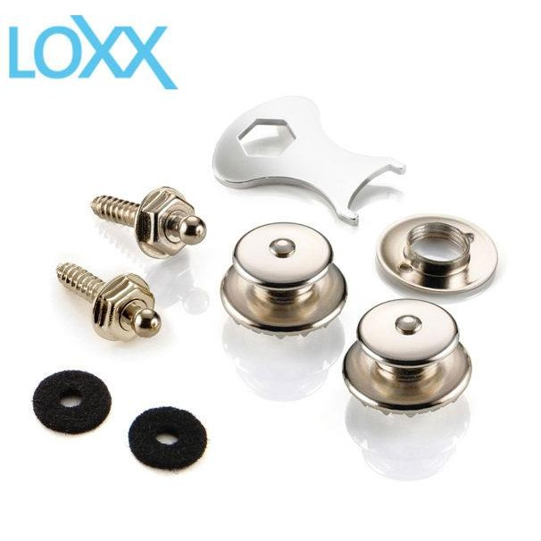 LOXX 德國製 安全背帶扣 輕鬆銀 鍍鎳