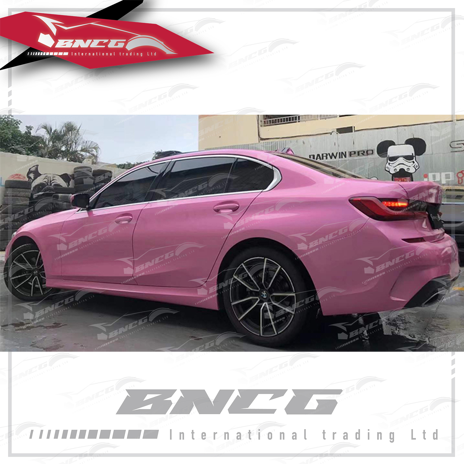 汽車 機車 PVC 七彩鐳射系列 鐳射粉 五層製造工藝 車膜 改色膜 1.52*18m 一張貼完轎車 【二年保固】