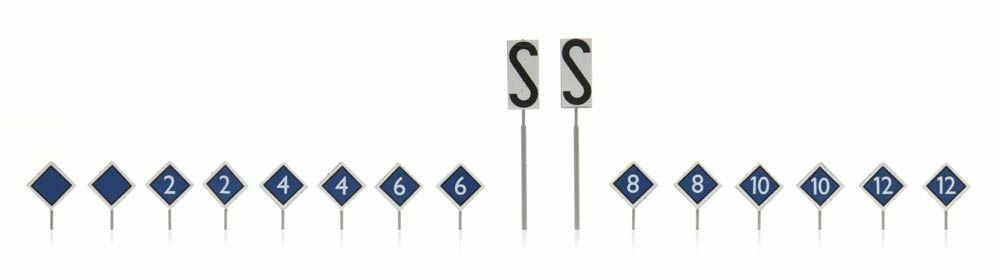 Artitec 316.031 N規 荷蘭鐵路標誌(月台).16入