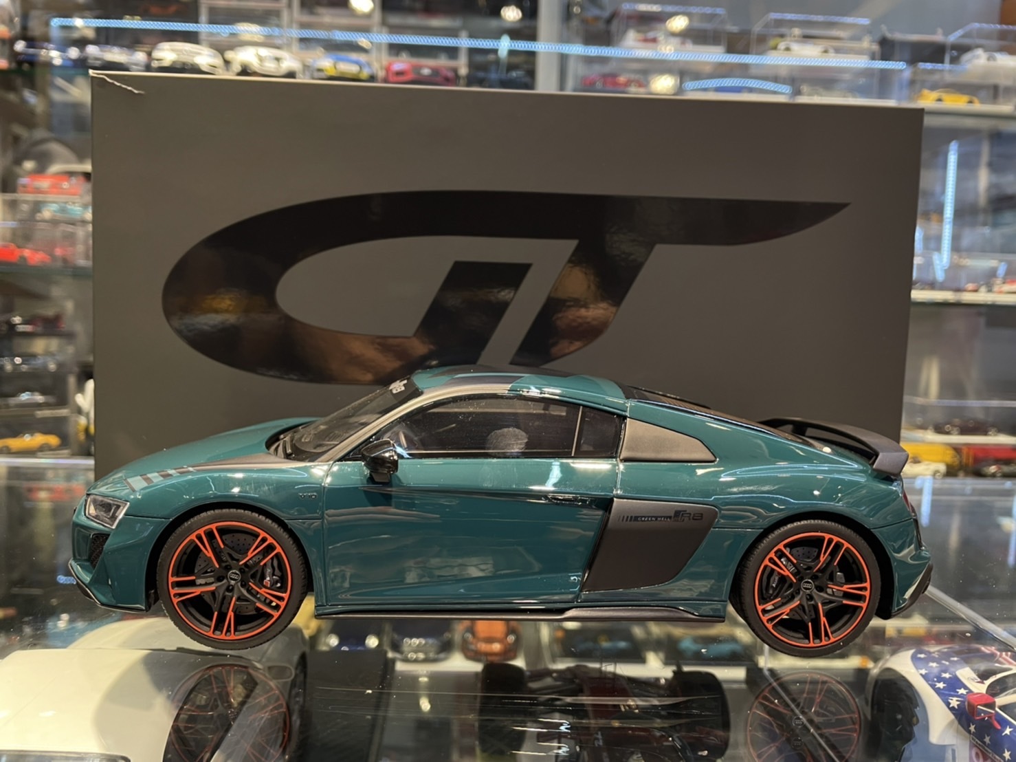 GT SPIRIT GT863 Audi R8 Green Hell Tima Green 1/18