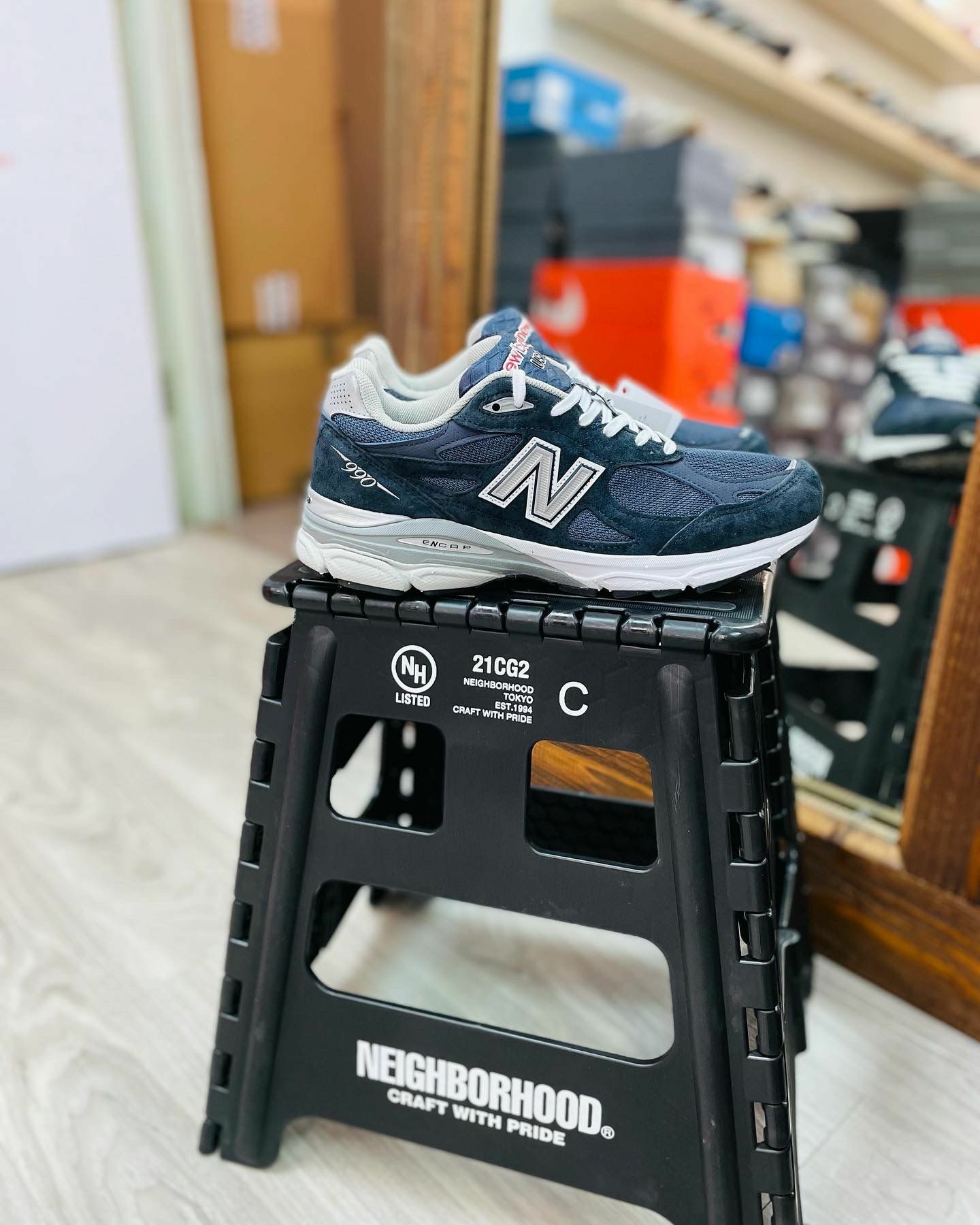 {現貨} New Balance M990NB3 - Made In USA "Navy"