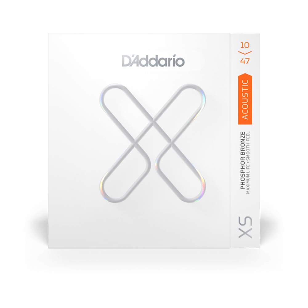D'Addario Daddario XS 系列 民謠吉他弦 薄膜 磷青銅 第 2 張圖片｜三峽吉他 / Bass