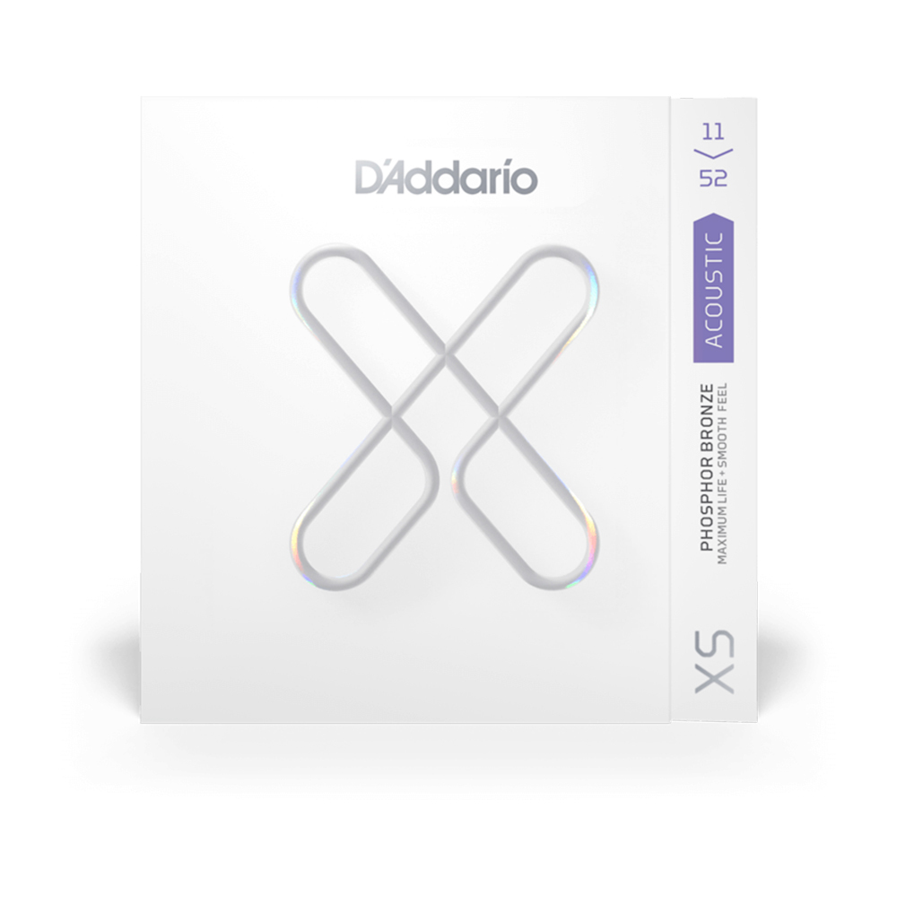 D'Addario Daddario XS 系列 民謠吉他弦 薄膜 磷青銅 第 3 張圖片｜三峽吉他 / Bass