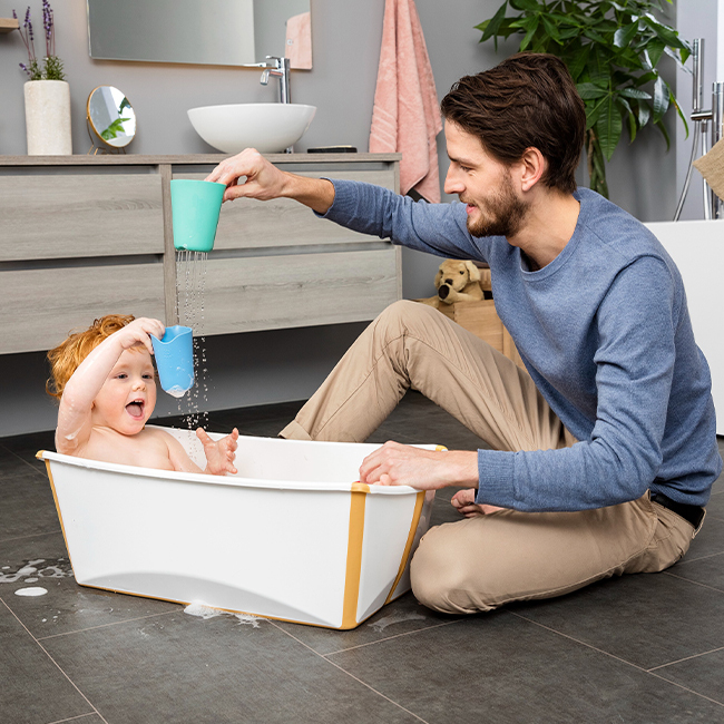 Stokke,Flexi Bath,摺疊式浴盆套組