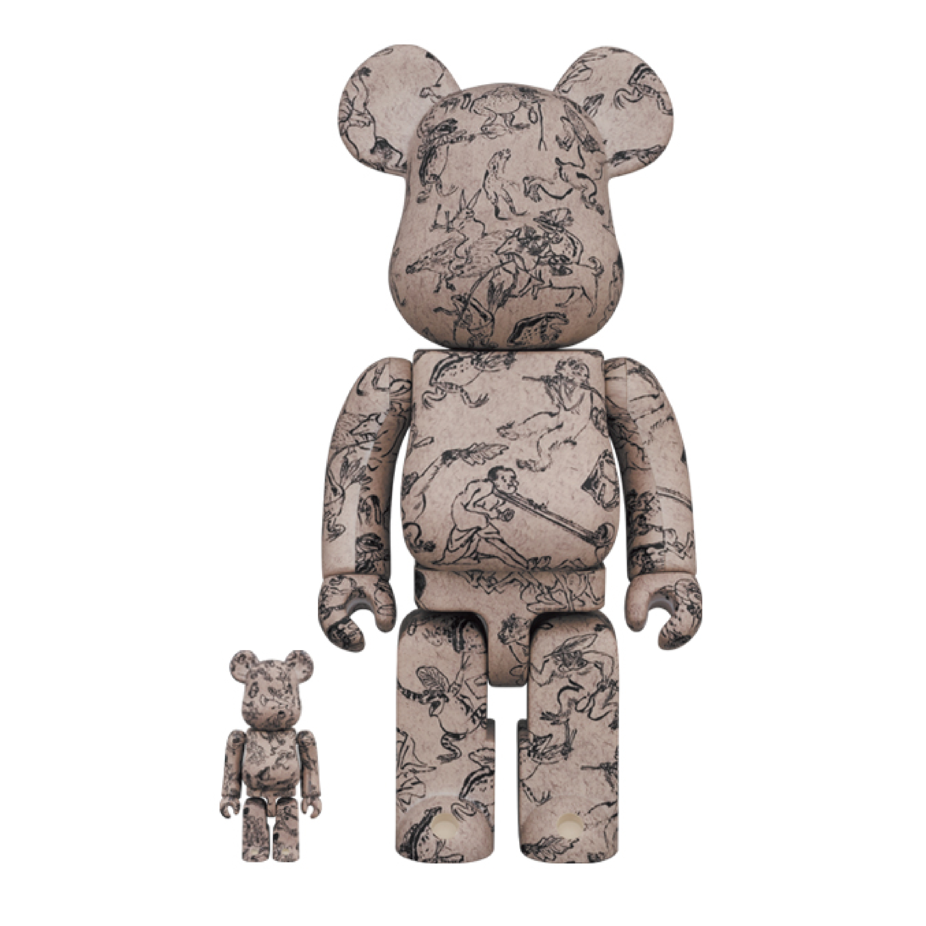 Be@rbrick 400%+100% - 鳥獣人物戯画第弐集Bearbrick