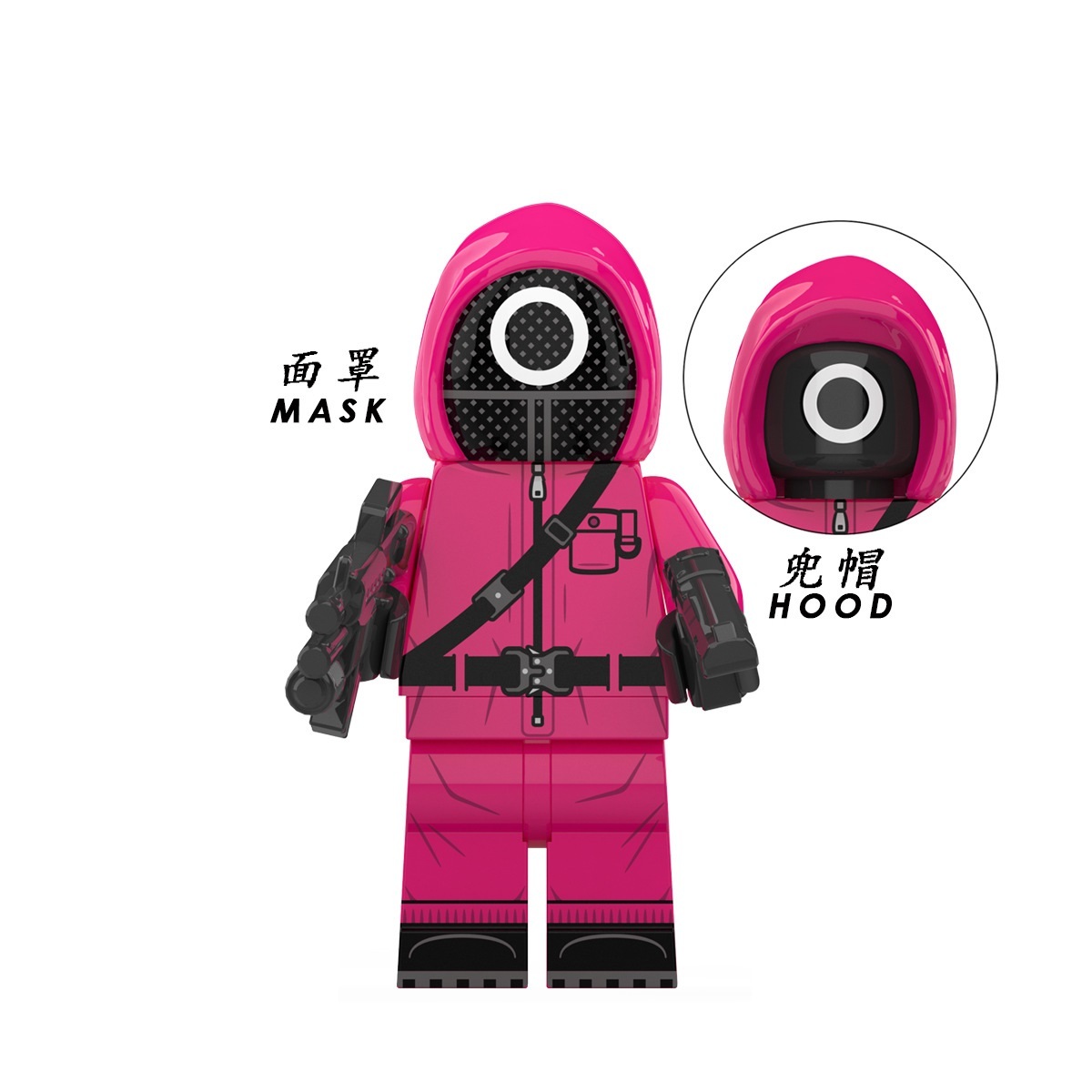 Squid Game Staff Custom Minifigures Minifigs Fit Lego KDL808 K2055