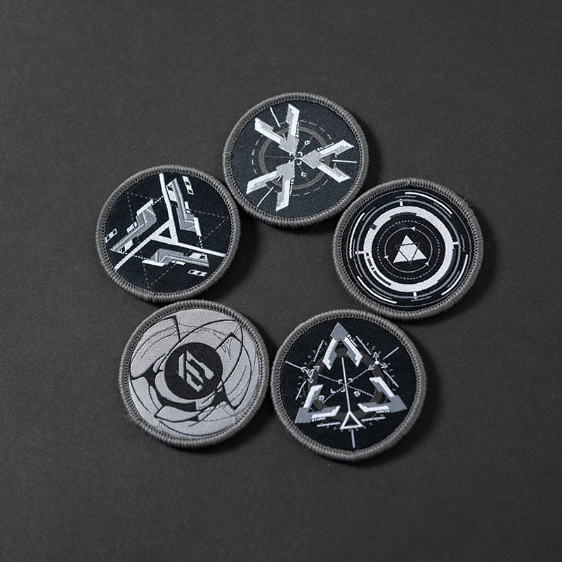 隱蔽者機能針織士氣章6個一組