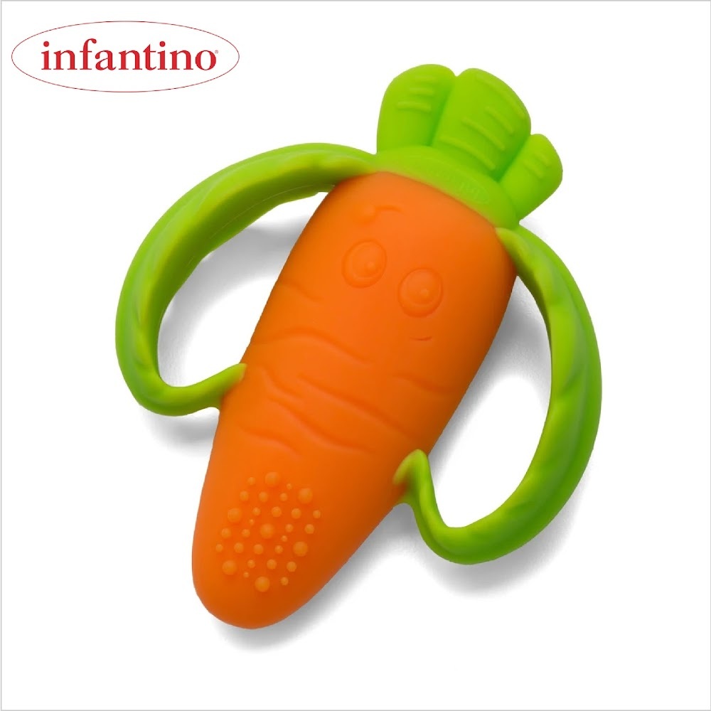 INFANTINO 小蘿蔔造型牙膠