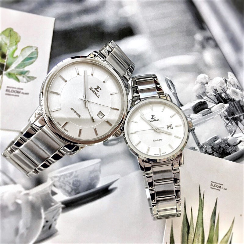 【Sigma】簡約時尚情侶對錶 1122L-2 (30mm) / 1122M-2 (40mm) 現代鐘錶