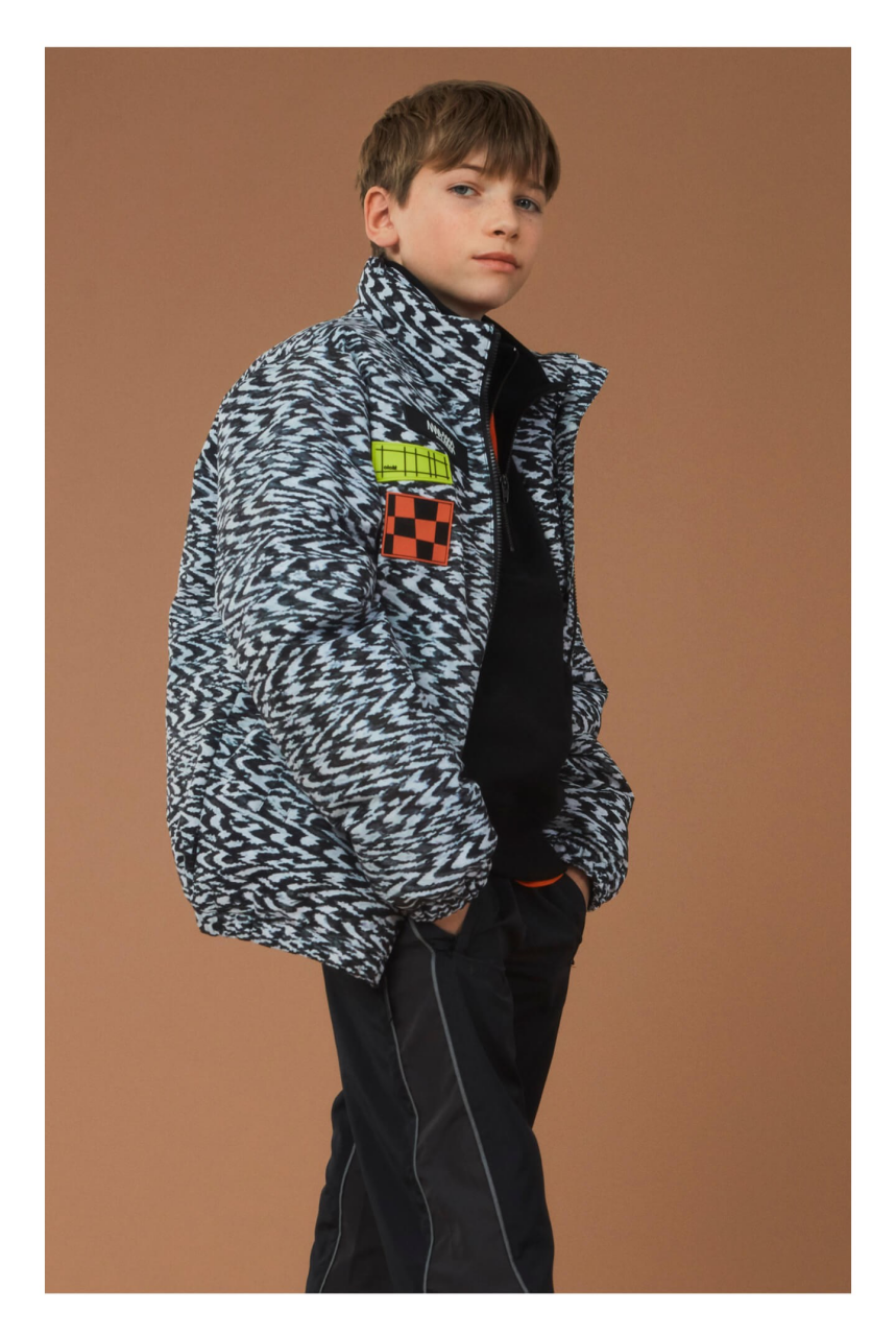 〖 Molo 〗黑白雜訊防撥水外套