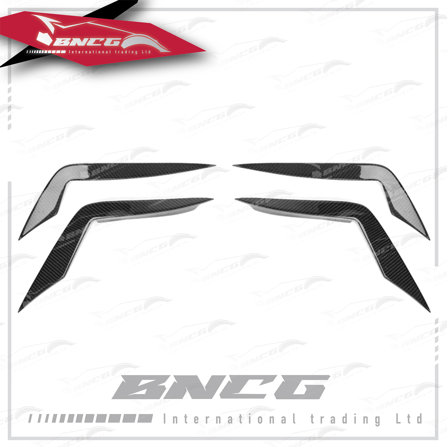 奧迪 Audi A7 S7 19-20年式 改裝 碳纖維 外觀件 空力套件 前保桿 風刀 【4件套】