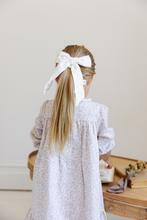ARBII LABEL - Corduroy Scrunchie with Bow（Winter White）