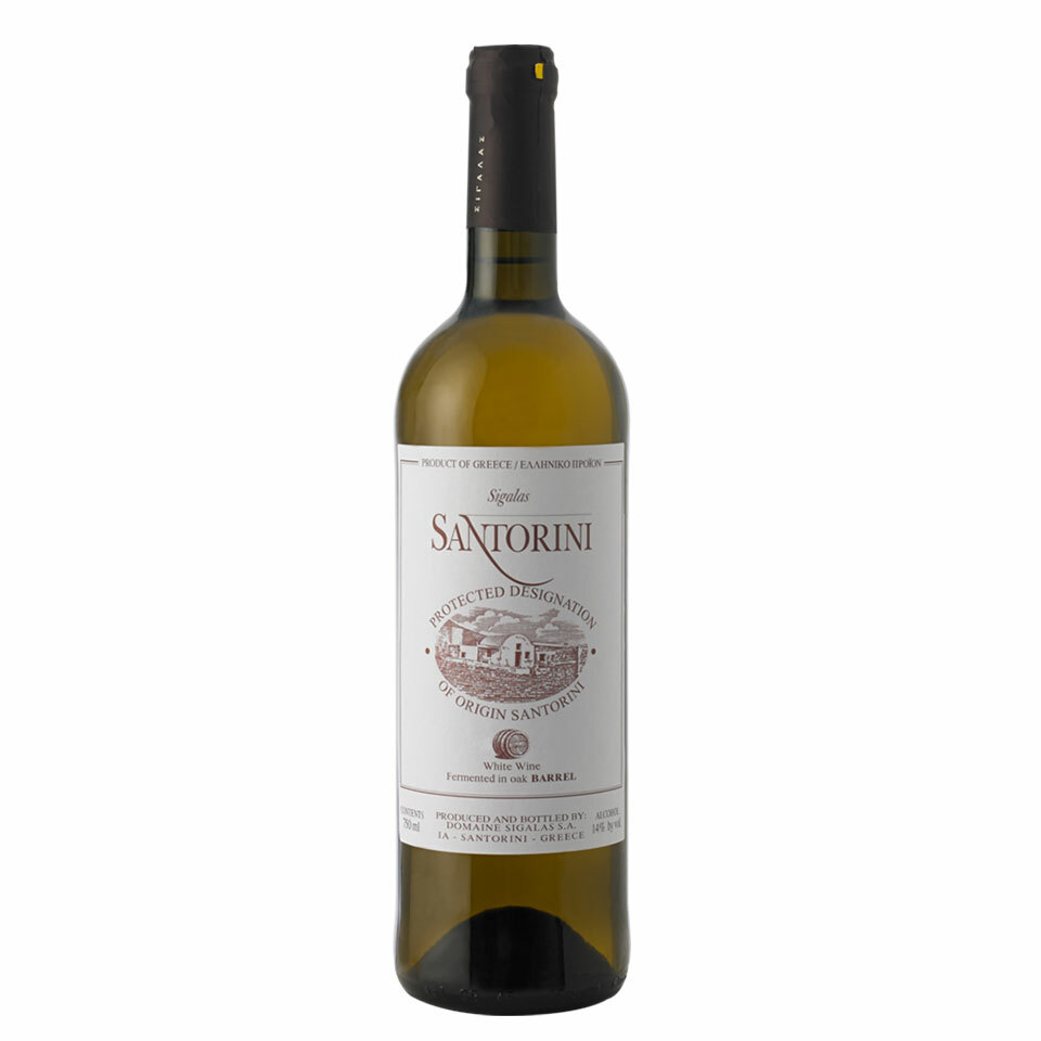 Sigalas Santorini Barrel Fermented Assyrtiko 2020 (RP92)
