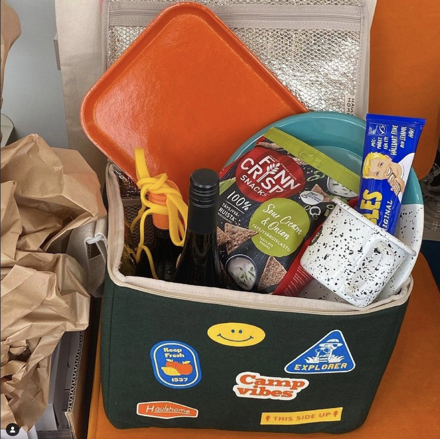 (韓國官方授權)【울랄라oohlala - 1537】露營保溫袋、保冷袋